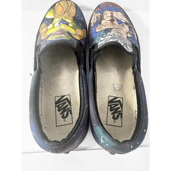 Vans Classic Slip-On Custom Painted Dragonball Z Theme Size 10.5 main image 11